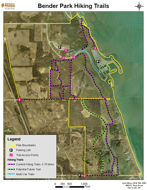 Lake Park Milwaukee Map Park Trails – Park People